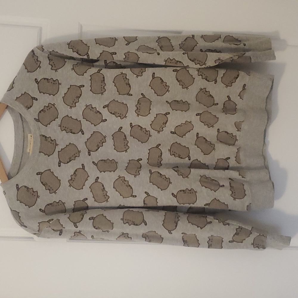 Pusheen pullover sweater long sleeve top